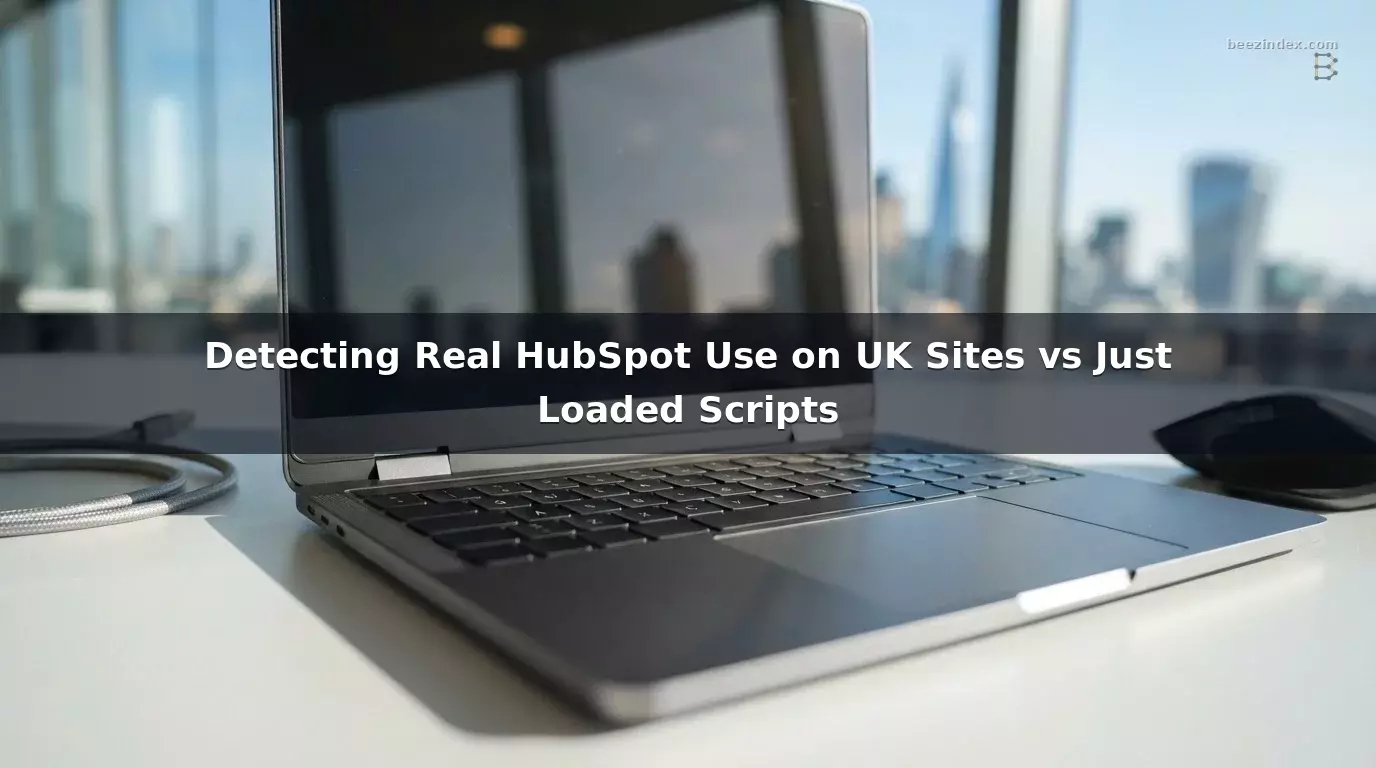 Detecting Real HubSpot Use on UK Sites vs Just Loaded Scripts