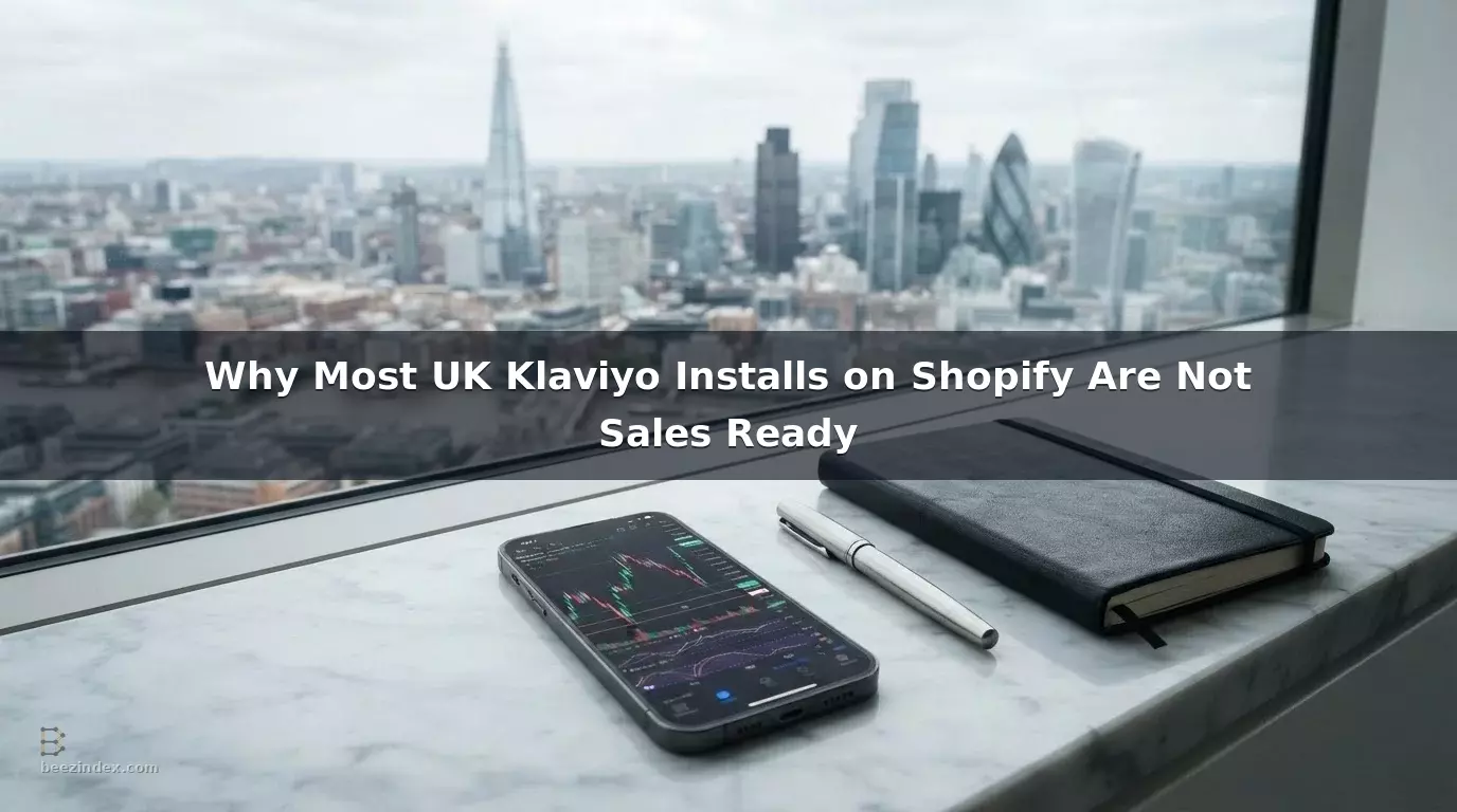 Why Most UK Klaviyo Installs on Shopify Are Not Sales Ready