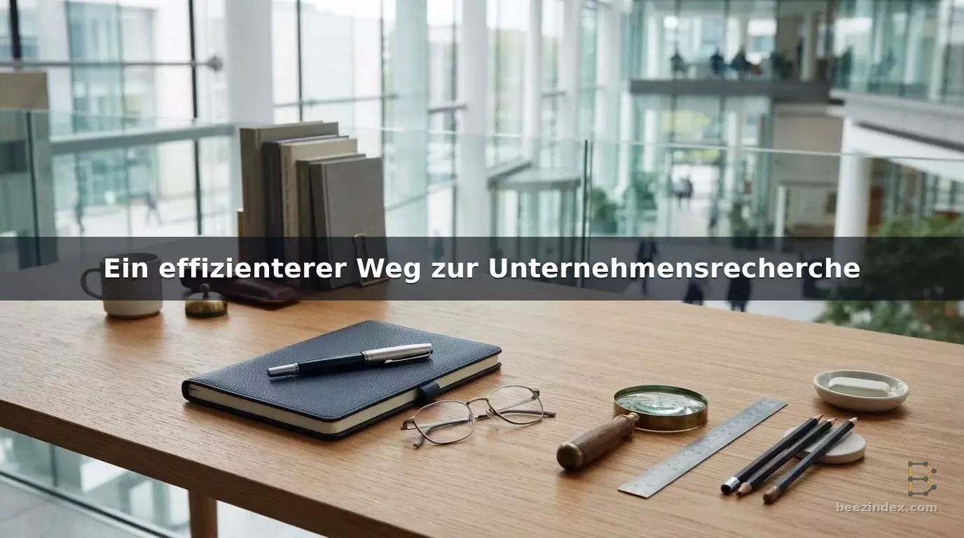Ein effizienterer Weg zur Unternehmensrecherche