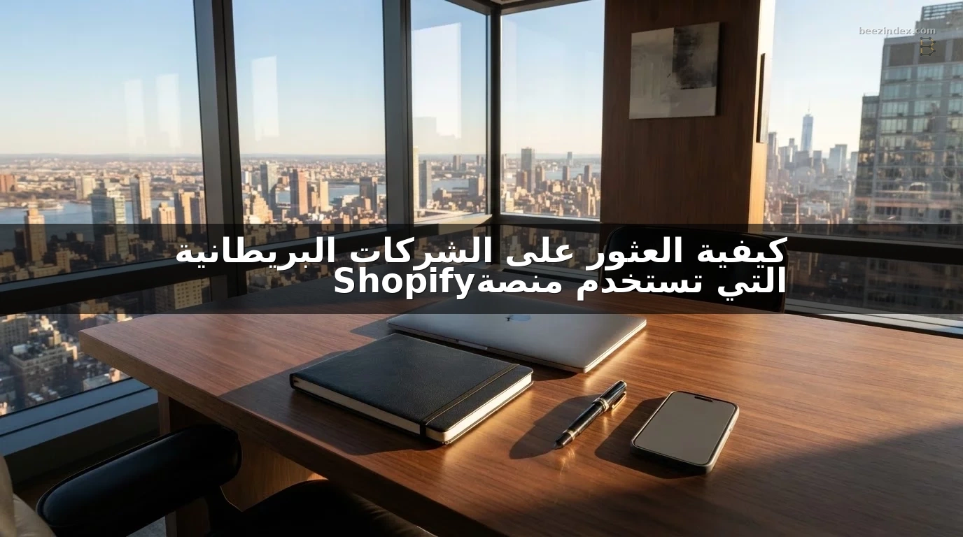 كيفية العثور على الشركات البريطانية التي تستخدم منصة Shopify