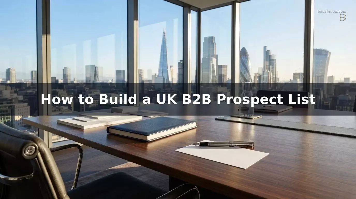 How to Build a UK B2B Prospect List