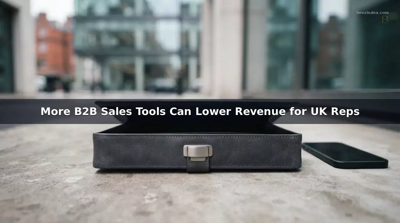 More B2B Sales Tools Can Lower Revenue for UK Reps
