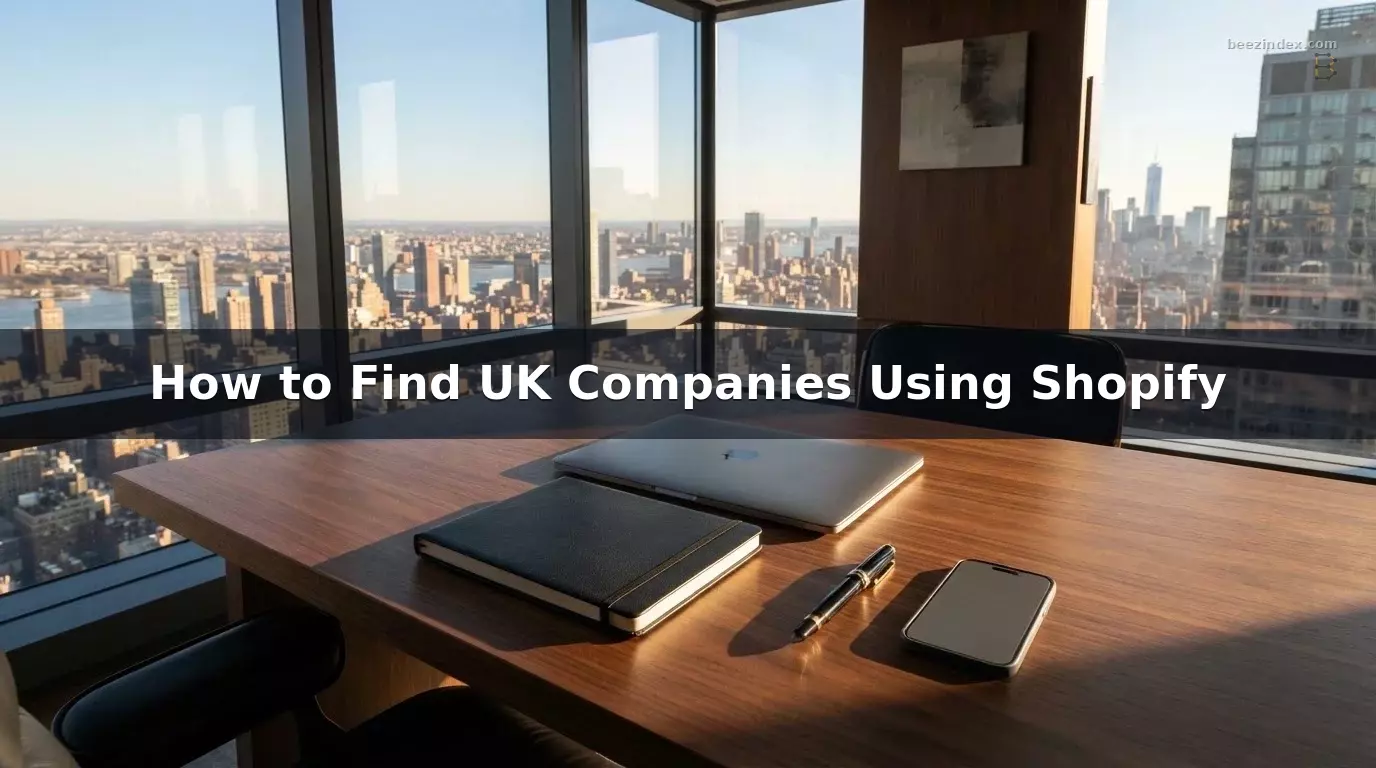 How to Find UK Companies Using Shopify